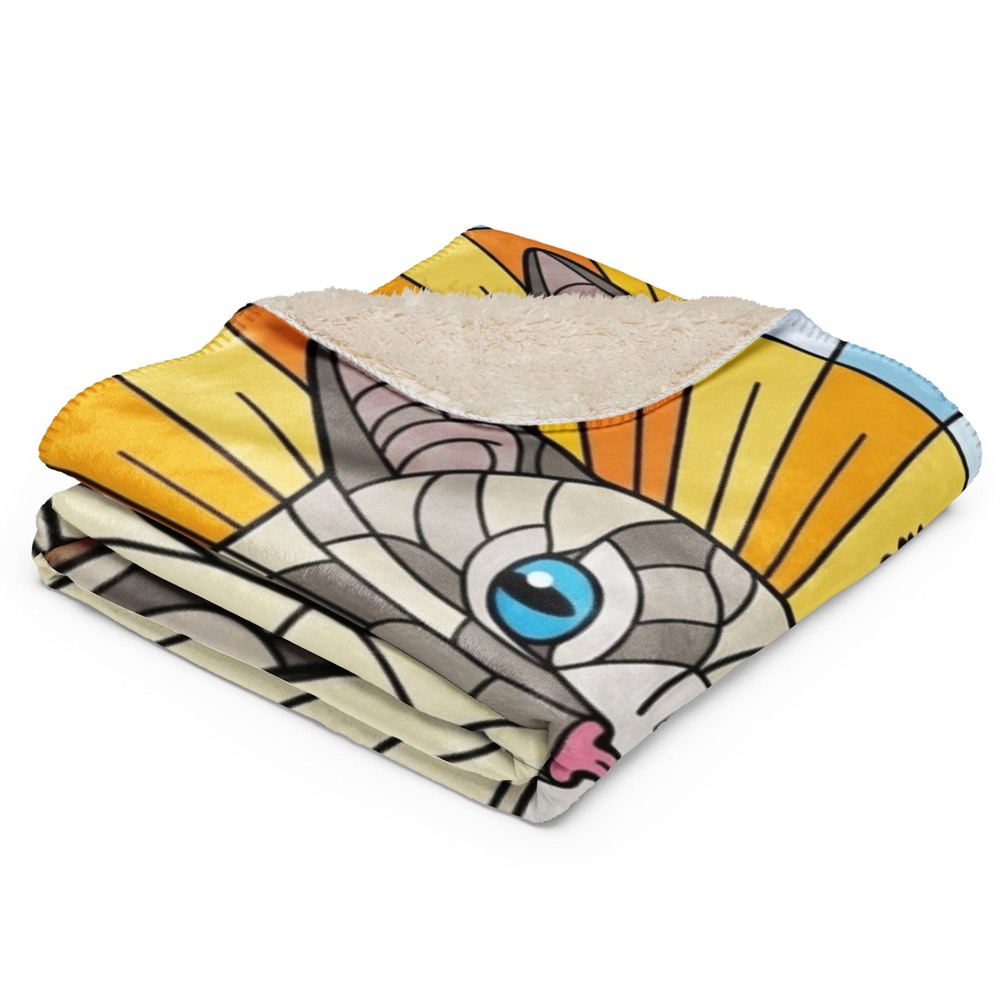 Floral No. 1 - The Enlightened Life (Sherpa Blanket)