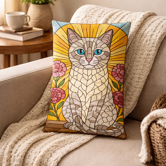 Floral No. 1 - The Enlightened Life (Bespoke Pillow)