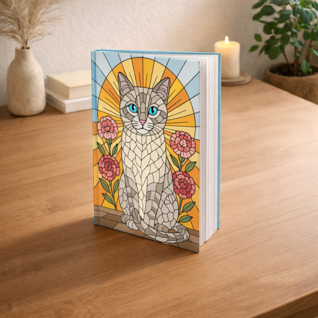 Floral No. 1 - The Enlightened Life (Hardcover Journal)